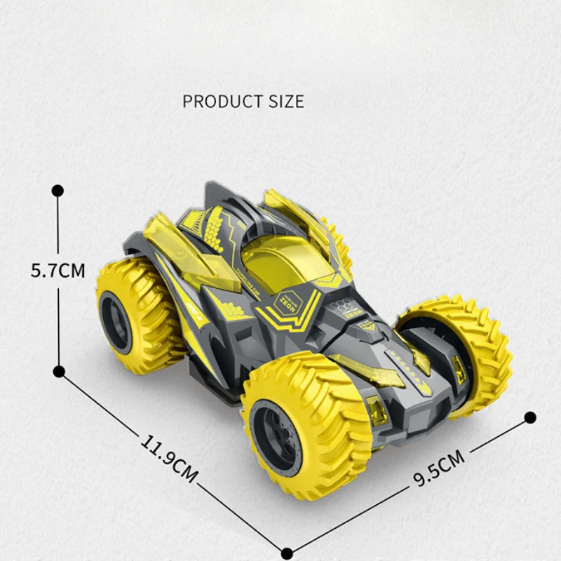 Racing Car Transforming Inertia Toy – 360° & Upright Rotating Stunt Vehicle for Toddlers - Image 4