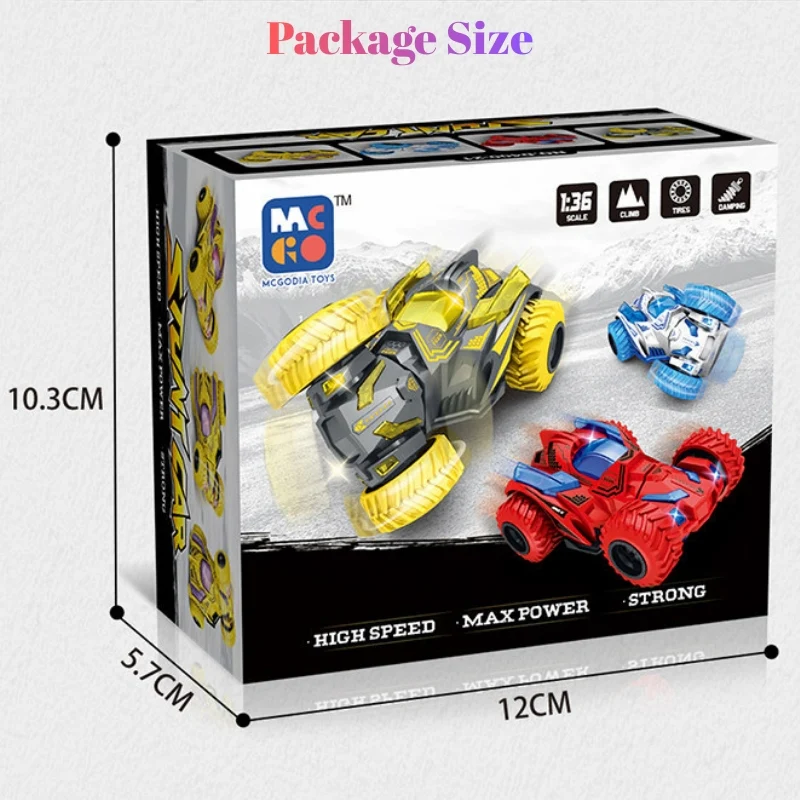 Racing Car Transforming Inertia Toy – 360° & Upright Rotating Stunt Vehicle for Toddlers - Image 5