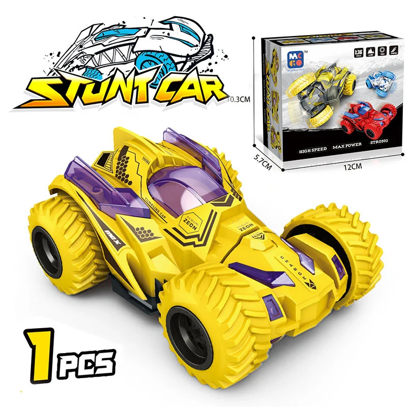 Racing Car Transforming Inertia Toy – 360° & Upright Rotating Stunt Vehicle for Toddlers - Image 8