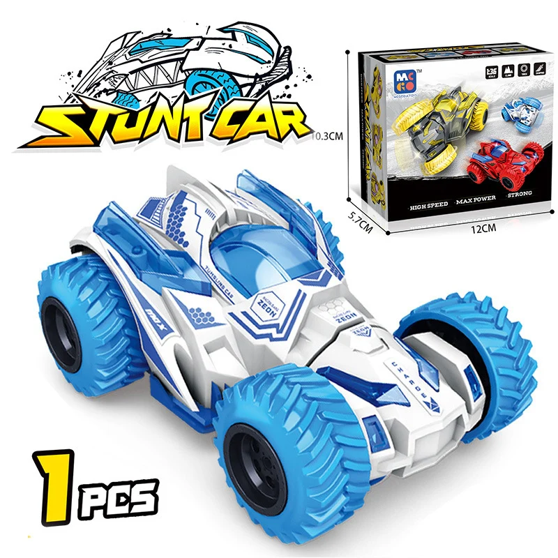 Racing Car Transforming Inertia Toy – 360° & Upright Rotating Stunt Vehicle for Toddlers - Image 9