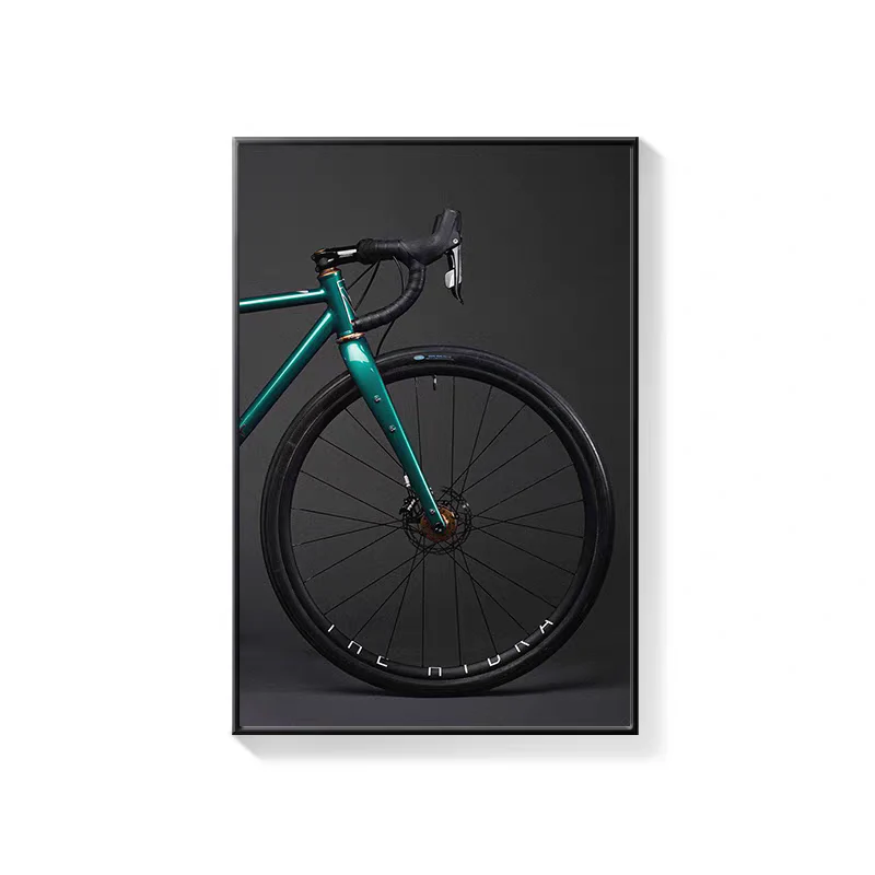 Road Cycling Wall Art Canvas Print – Tour De France Style Cycling Racing Bike Poster with Frame - Image 18