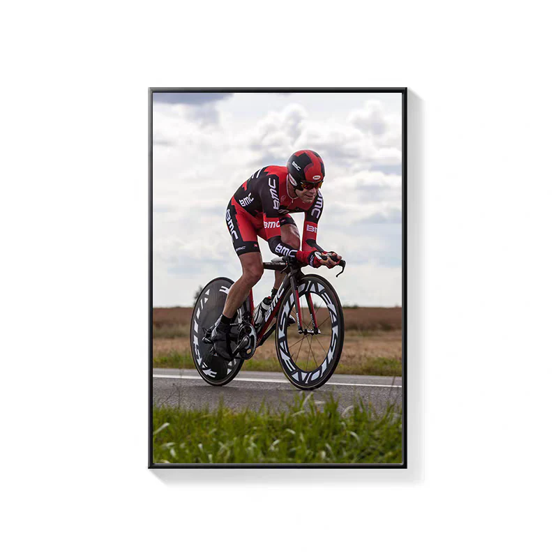 Road Cycling Wall Art Canvas Print – Tour De France Style Cycling Racing Bike Poster with Frame - Image 20