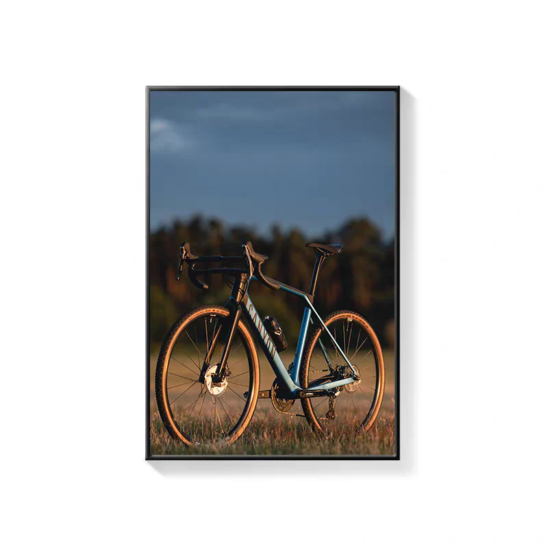 Road Cycling Wall Art Canvas Print – Tour De France Style Cycling Racing Bike Poster with Frame - Image 21