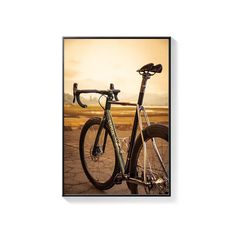 Road Cycling Wall Art Canvas Print – Tour De France Style Cycling Racing Bike Poster with Frame - Image 22