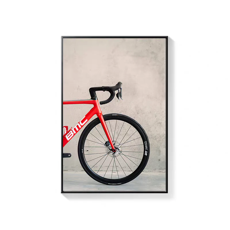 Road Cycling Wall Art Canvas Print – Tour De France Style Cycling Racing Bike Poster with Frame - Image 24