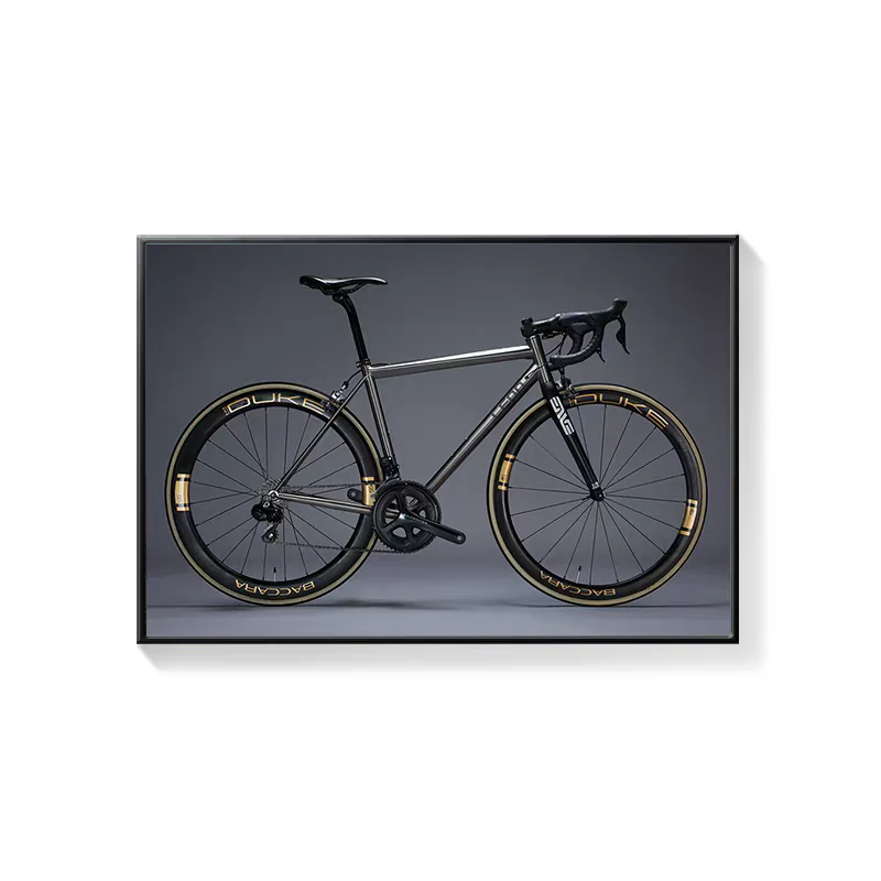 Road Cycling Wall Art Canvas Print – Tour De France Style Cycling Racing Bike Poster with Frame - Image 27