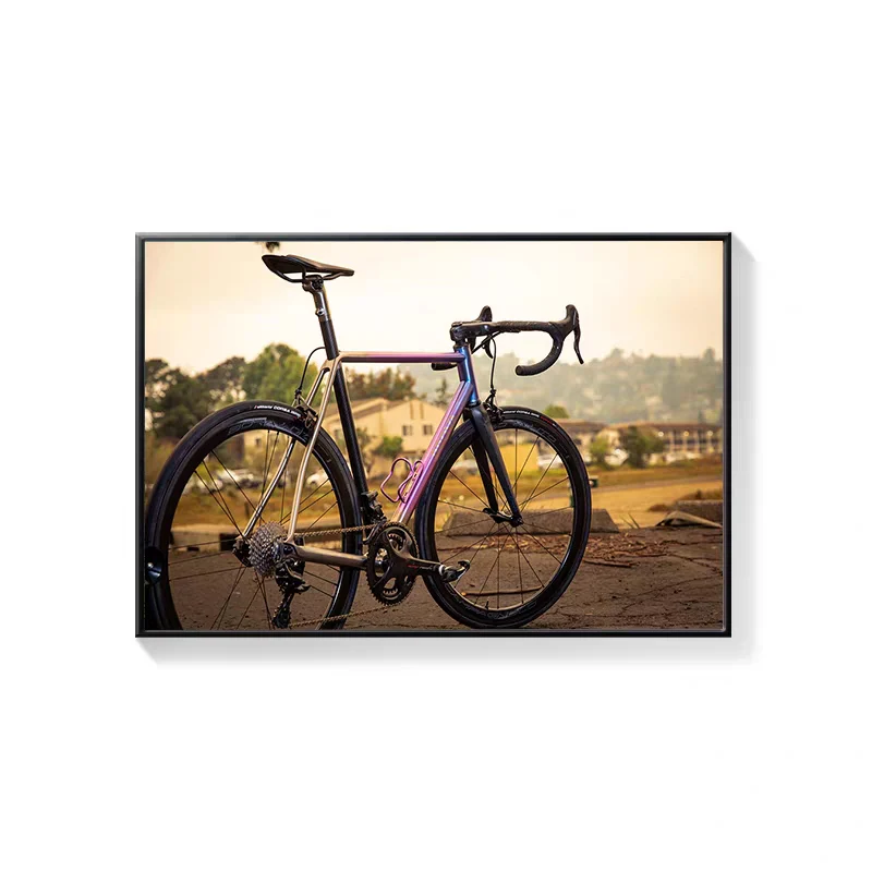 Road Cycling Wall Art Canvas Print – Tour De France Style Cycling Racing Bike Poster with Frame - Image 28