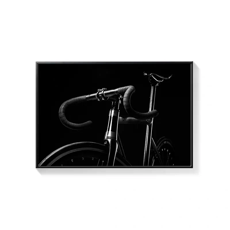 Road Cycling Wall Art Canvas Print – Tour De France Style Cycling Racing Bike Poster with Frame - Image 35