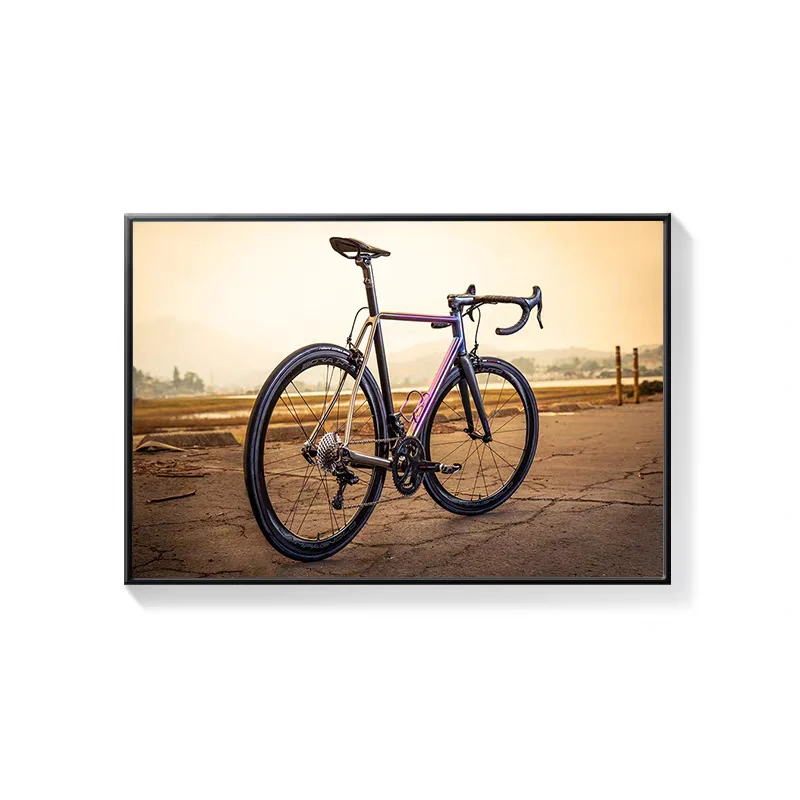 Road Cycling Wall Art Canvas Print – Tour De France Style Cycling Racing Bike Poster with Frame - Image 38