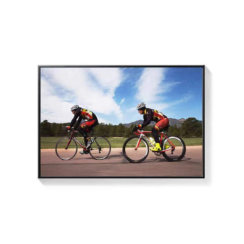 Road Cycling Wall Art Canvas Print – Tour De France Style Cycling Racing Bike Poster with Frame - Image 39