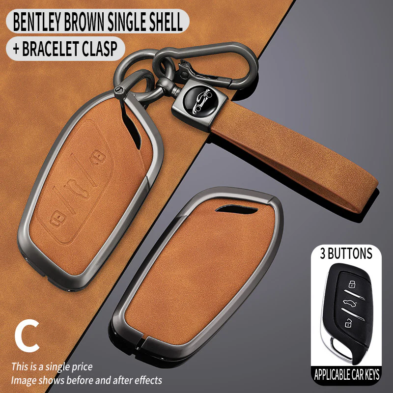 Roewe Zinc Alloy Full Protection Car Key Fob Case Cover For RX5 PLUS, i5, i6 MAX, D7, CLEVER, RX3, IMAX8, ei5, ei6 - Image 12