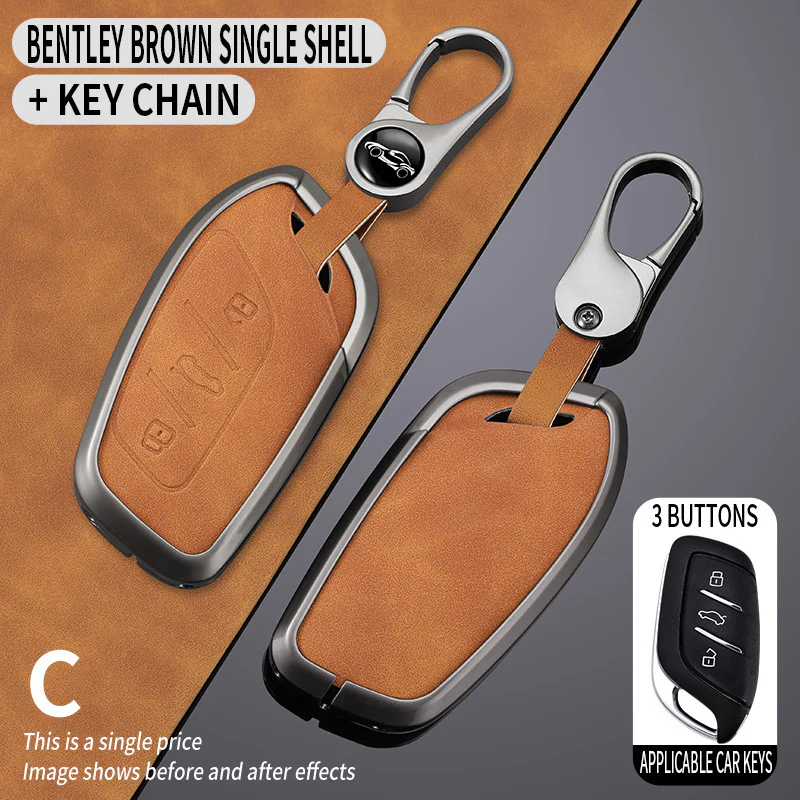 Roewe Zinc Alloy Full Protection Car Key Fob Case Cover For RX5 PLUS, i5, i6 MAX, D7, CLEVER, RX3, IMAX8, ei5, ei6 - Image 7
