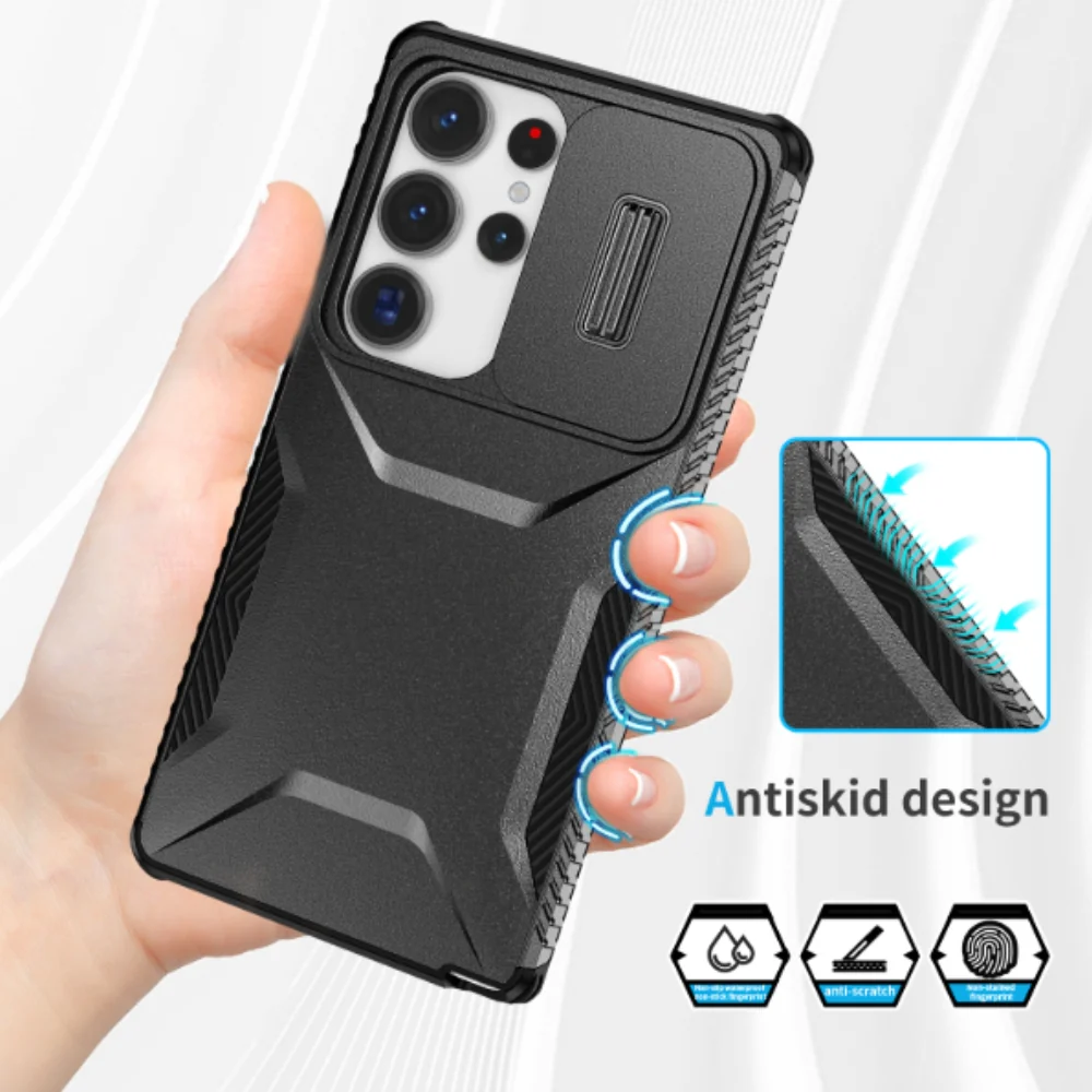 Samsung Galaxy A54 5G (A546) - Anti-slip Sliding Window Heavy Duty Series Case - Image 10