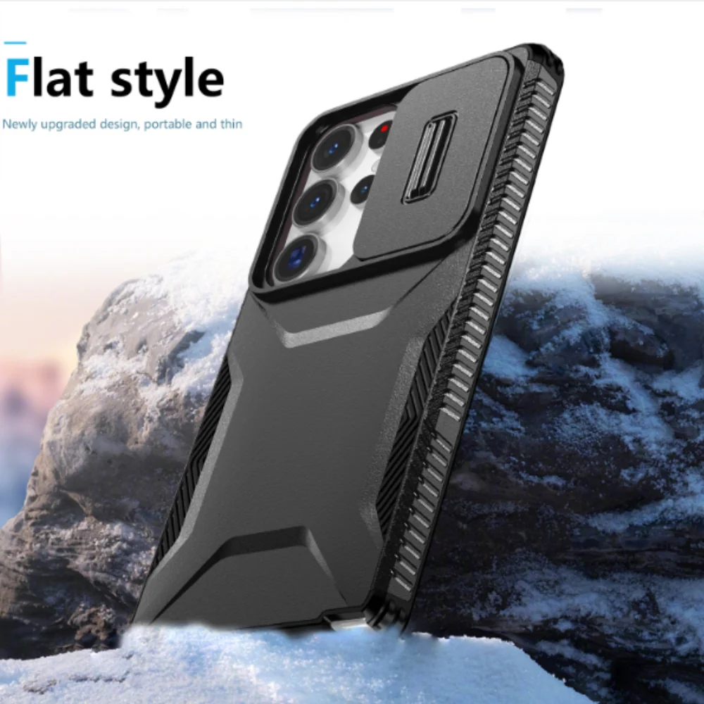 Samsung Galaxy A54 5G (A546) - Anti-slip Sliding Window Heavy Duty Series Case - Image 12
