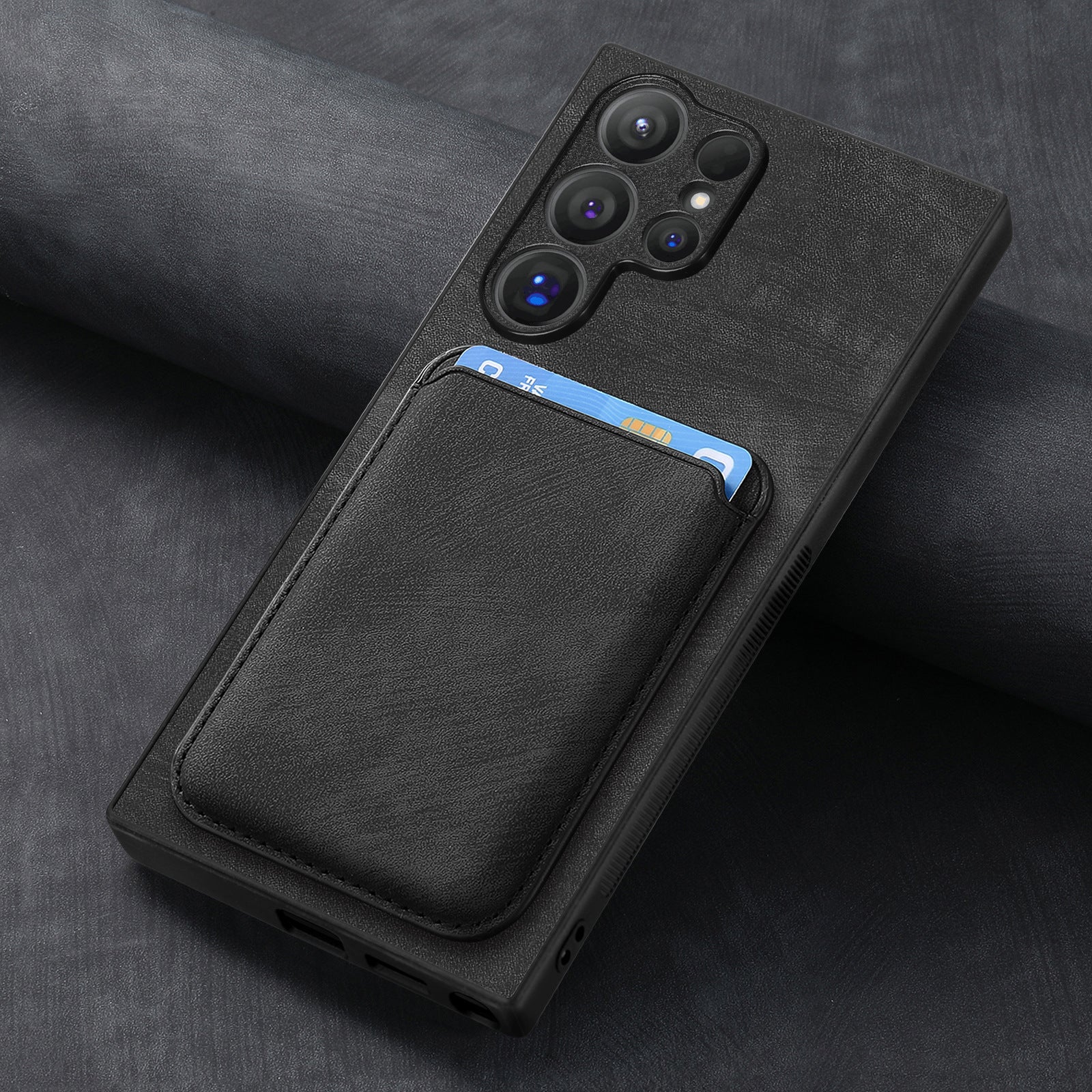 Samsung Galaxy A16 (SM-A165/SM-A166) - Business Shockproof Magnetic Attraction Leather Wallet Series Case - Image 4