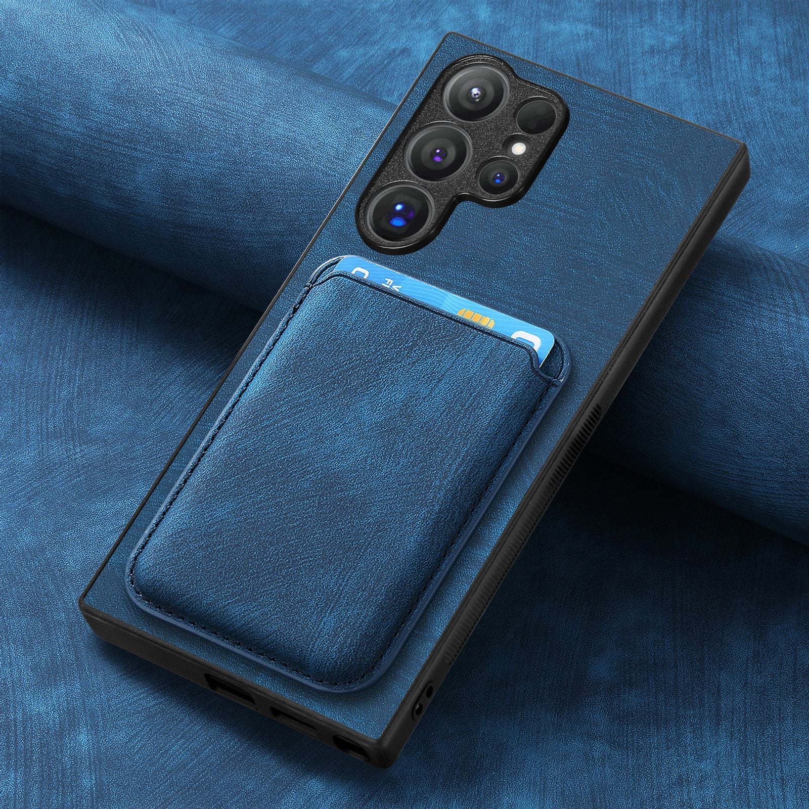 Samsung Galaxy A16 (SM-A165/SM-A166) - Business Shockproof Magnetic Attraction Leather Wallet Series Case - Image 7