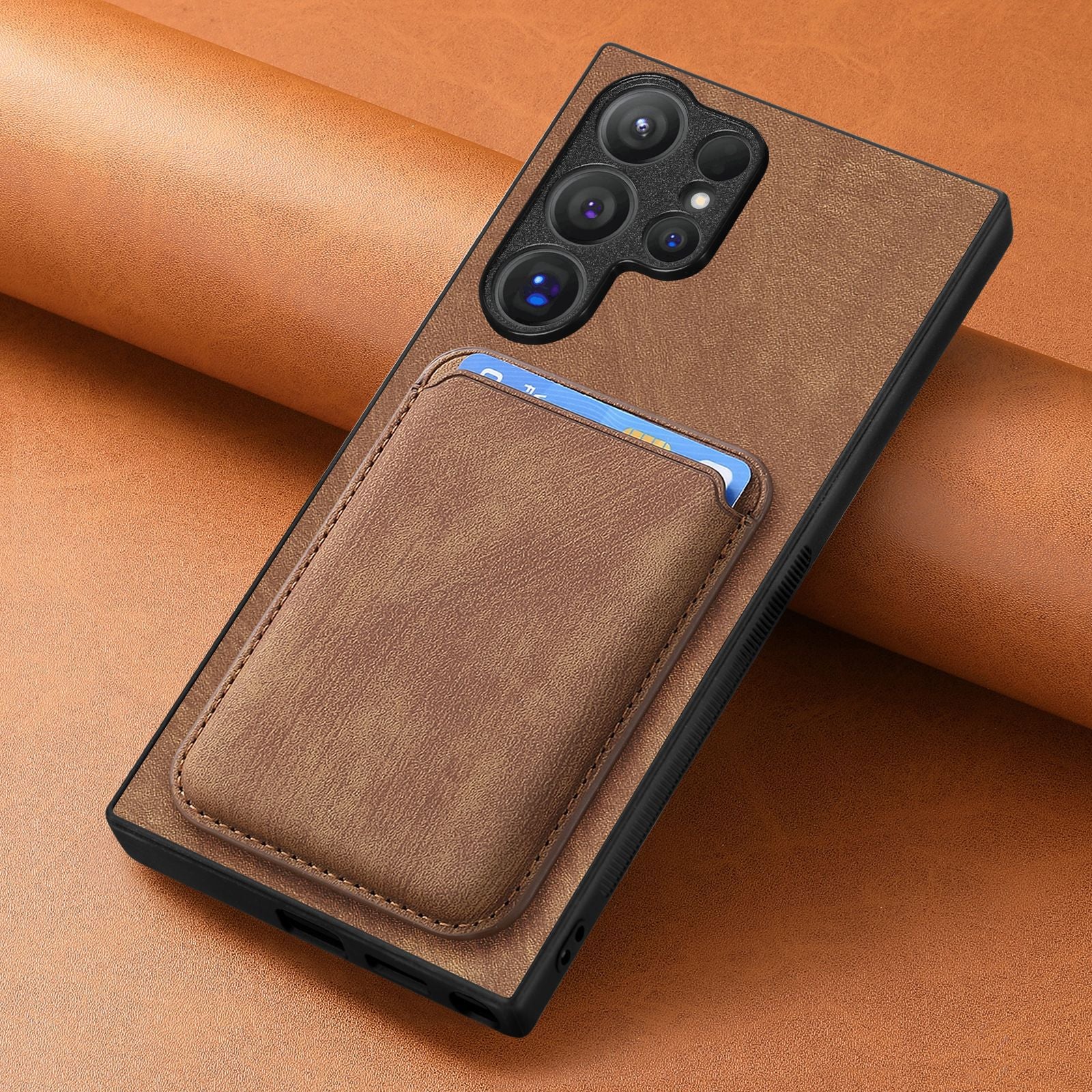 Samsung Galaxy A16 (SM-A165/SM-A166) - Business Shockproof Magnetic Attraction Leather Wallet Series Case - Image 9