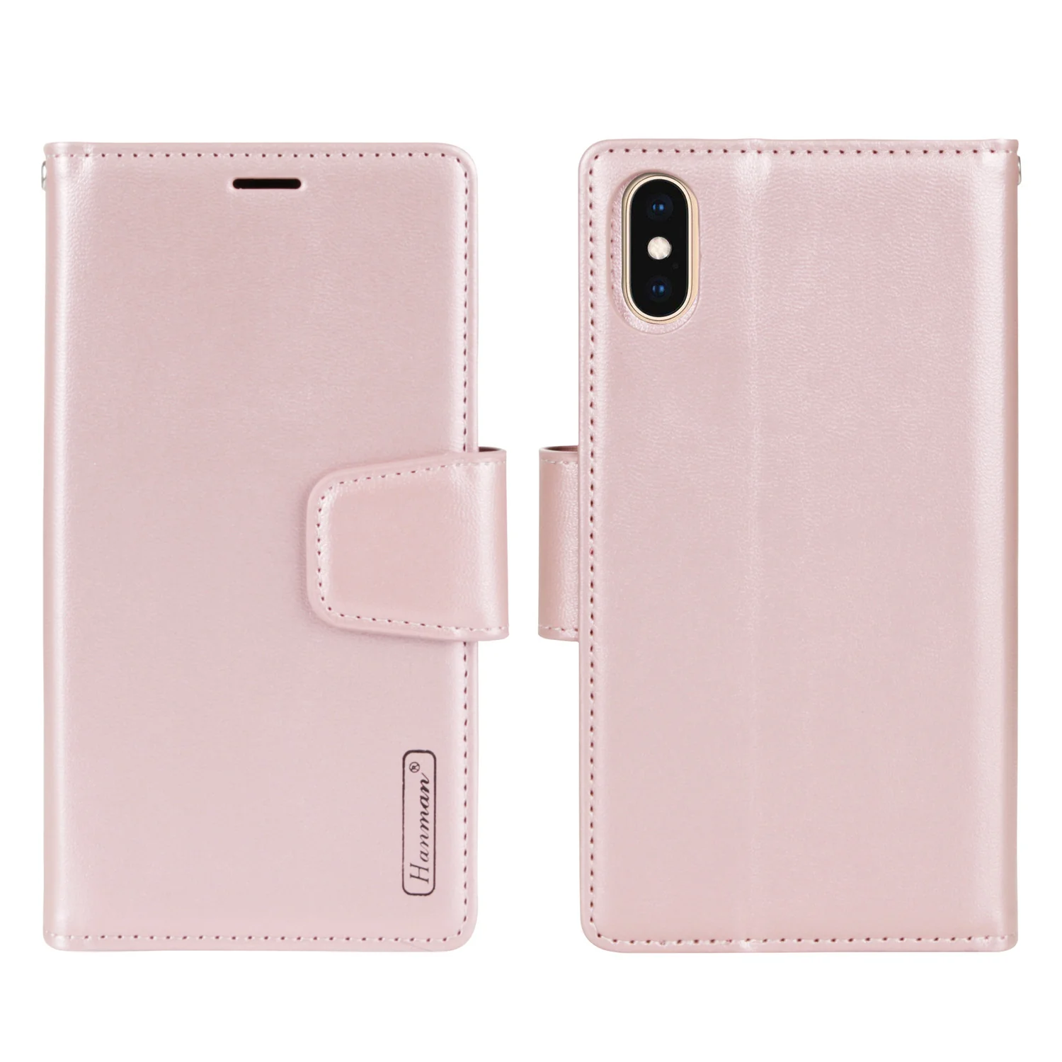 Nokia C32 - Hanman Mill Premium Quality Flip Wallet Leather Case