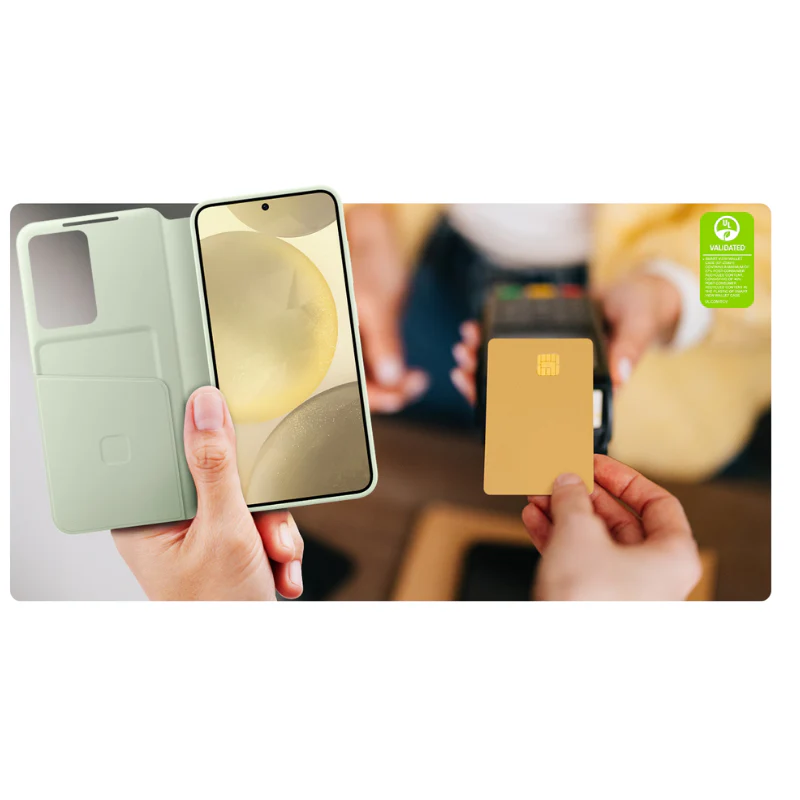 Samsung Galaxy S23 Ultra 5G (SM-S918) - Samsung Smart View Wallet Flip Case - Image 6
