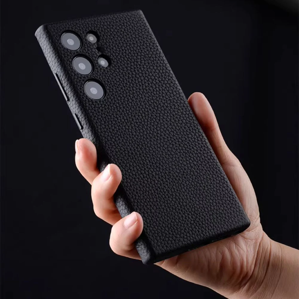 Samsung Galaxy S23/Plus/Ultra - Melkco Business Drop Proof Genuine Leather Series Case - Image 10