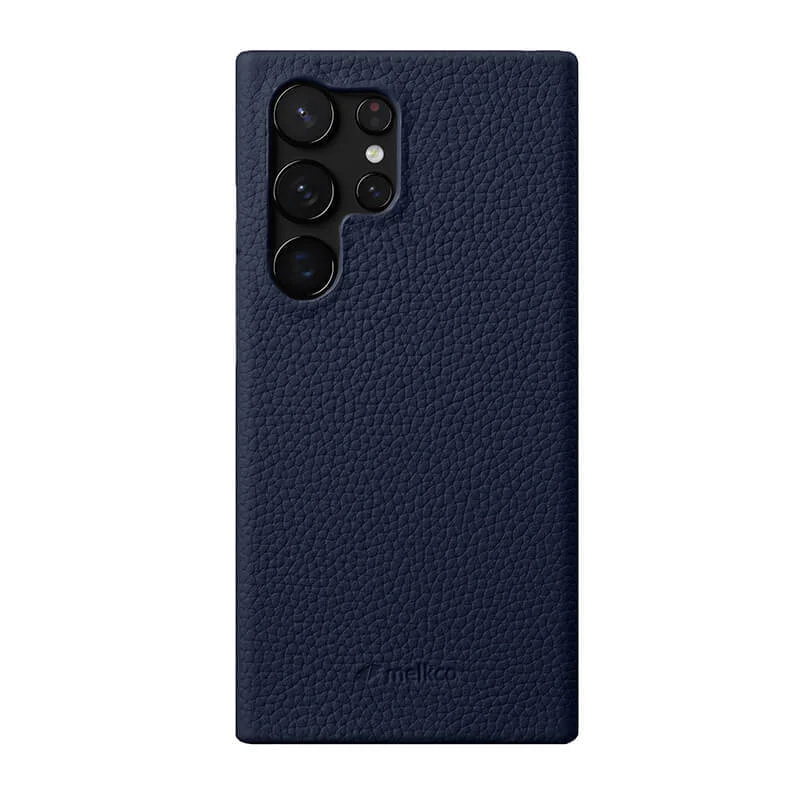 Samsung Galaxy S23/Plus/Ultra - Melkco Business Drop Proof Genuine Leather Series Case - Image 3