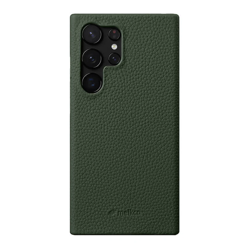 Samsung Galaxy S23/Plus/Ultra - Melkco Business Drop Proof Genuine Leather Series Case - Image 4