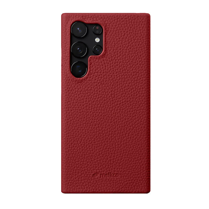 Samsung Galaxy S23/Plus/Ultra - Melkco Business Drop Proof Genuine Leather Series Case - Image 5