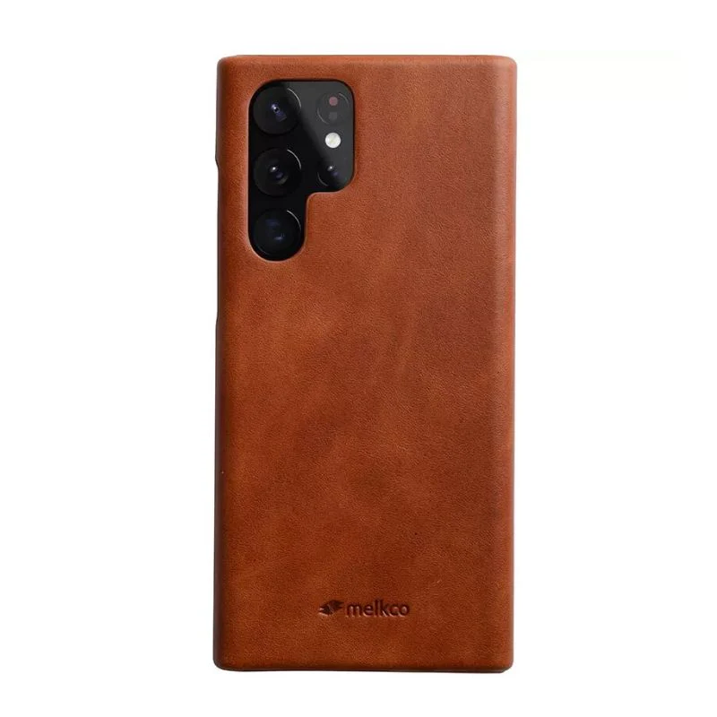 Samsung Galaxy S25 & Plus & Ultra - Premium Genuine Leather Business Shockproof Soft-Touch Case