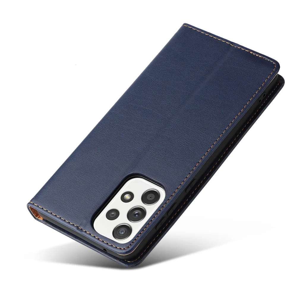 Samsung Galaxy A56 SM-A566 Premium Leather Flip Shockproof Wallet Series Case With Card Slot - Image 9