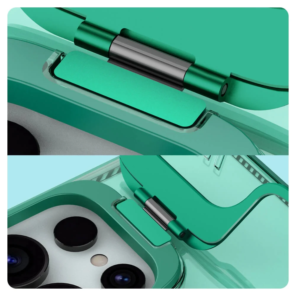 Samsung Galaxy S25 Ultra - NILLKIN Shield Flip Style Lens Camera Stand Protective Case - Image 12