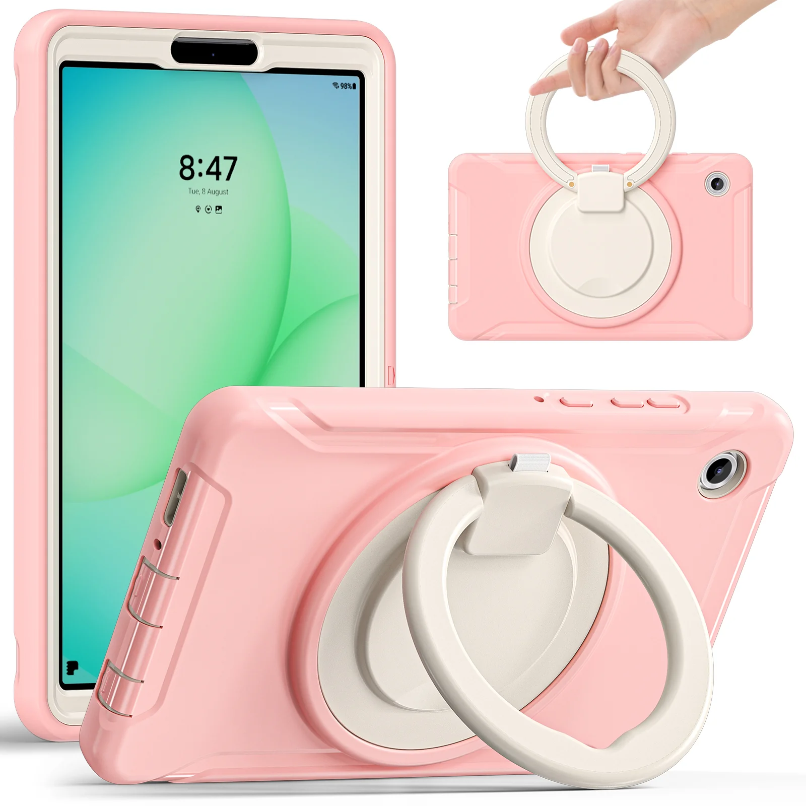 Samsung Galaxy Tab A11 Plus (2025) 11" 360° Rotating Shockproof Rugged Case