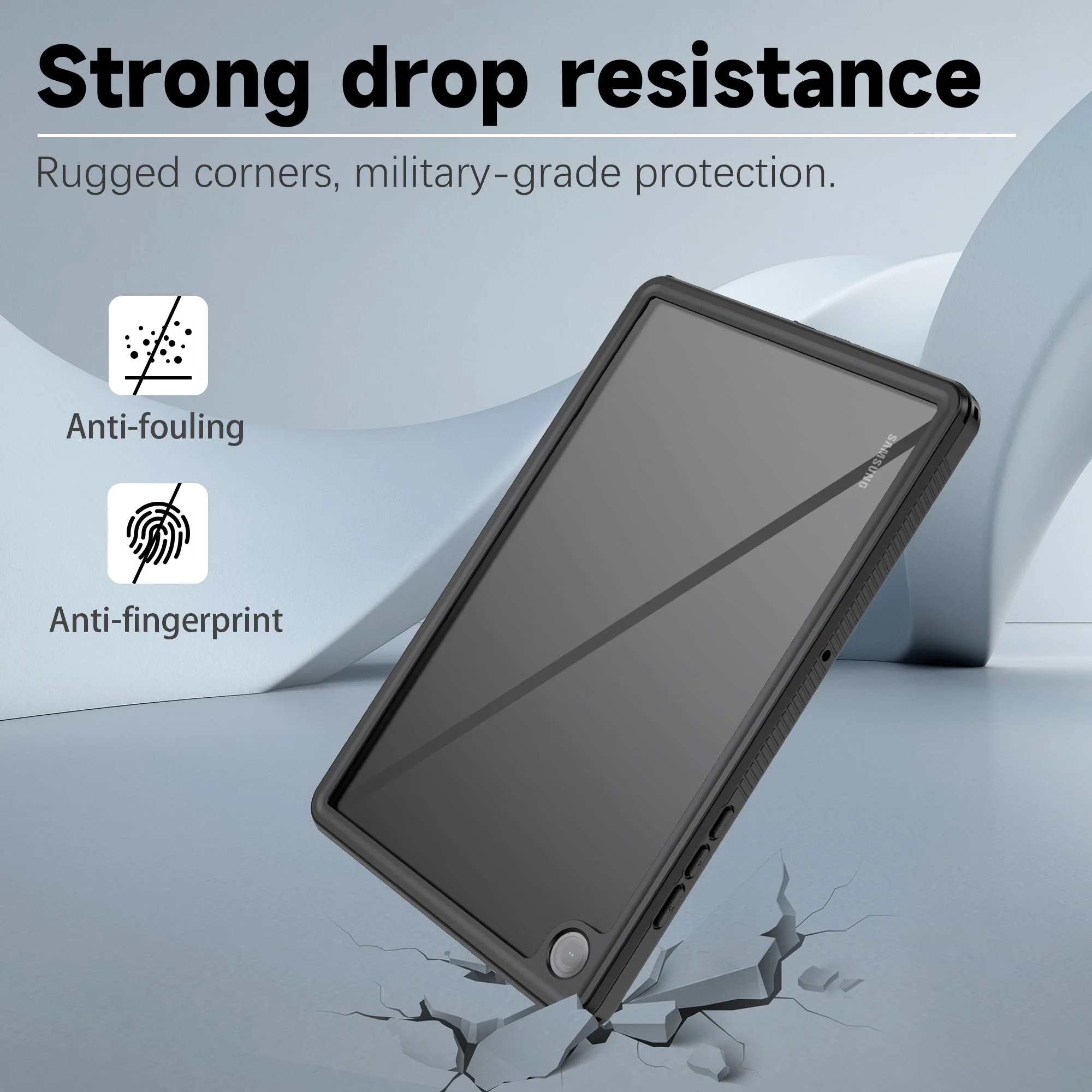 Samsung Galaxy Tab A11 Plus 2025 11" (SM-X230, SM-X235, SM-X236) Redpepper Shellbox Waterproof Heavy Duty Lifeproof Style Case - Image 5