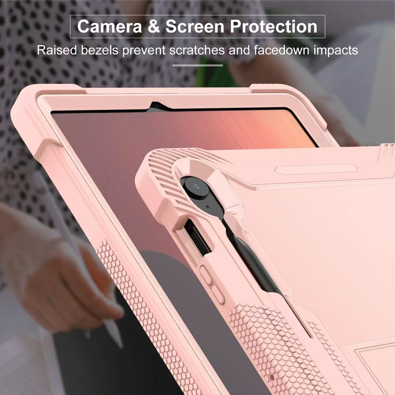 Samsung Galaxy Tab S10 FE (2025) 10.9" - Heavy Duty Defender Armor Drop Proof Case - Image 14