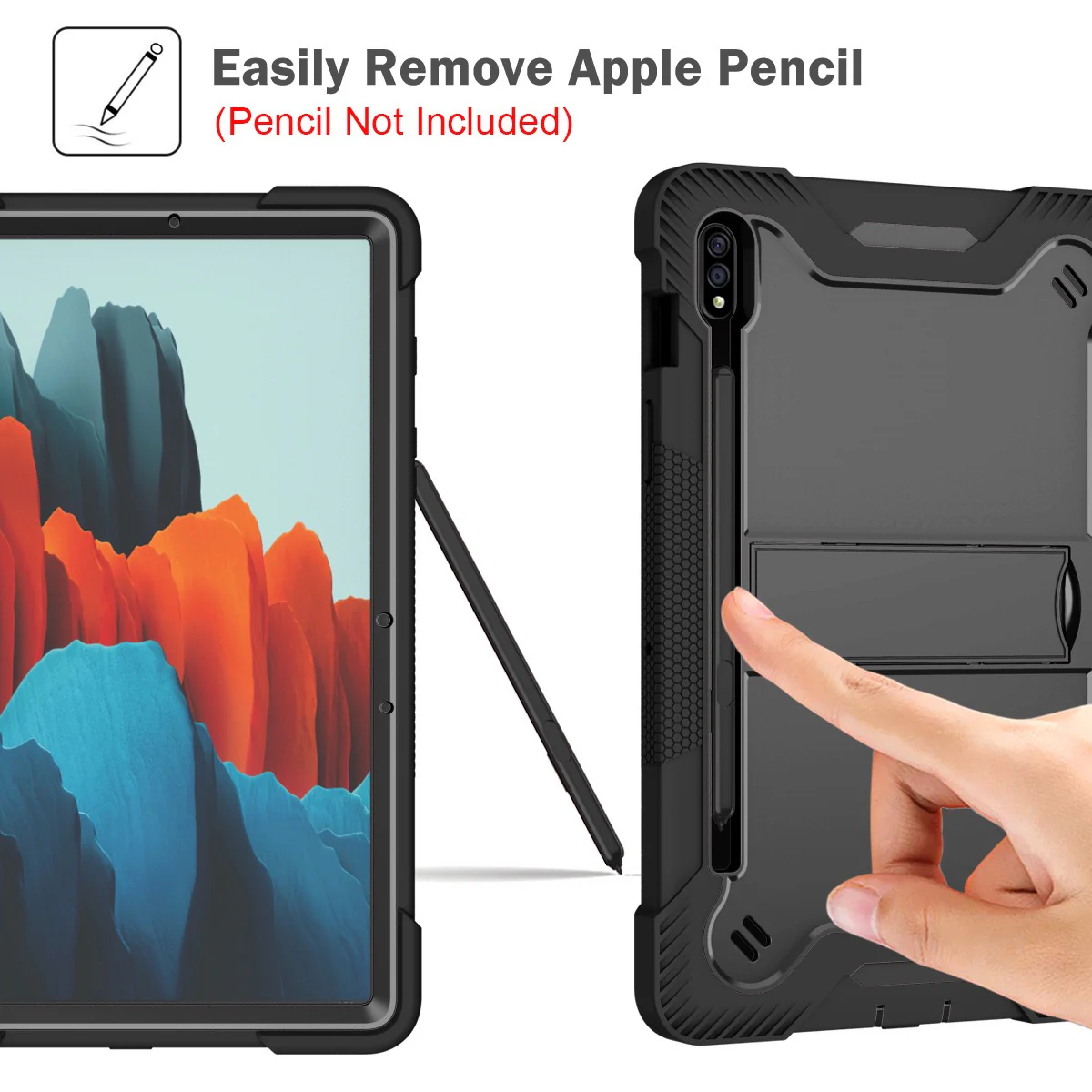 Samsung Galaxy Tab S10 Lite (2025) 10.9" - Heavy Duty Defender Armor Drop Proof Case - Image 3