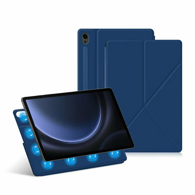 Samsung Tab S9 Ultra & S10 Ultra 14.6" - Magnetic Detachable Multi-Angle Stand Cover Case - Image 6