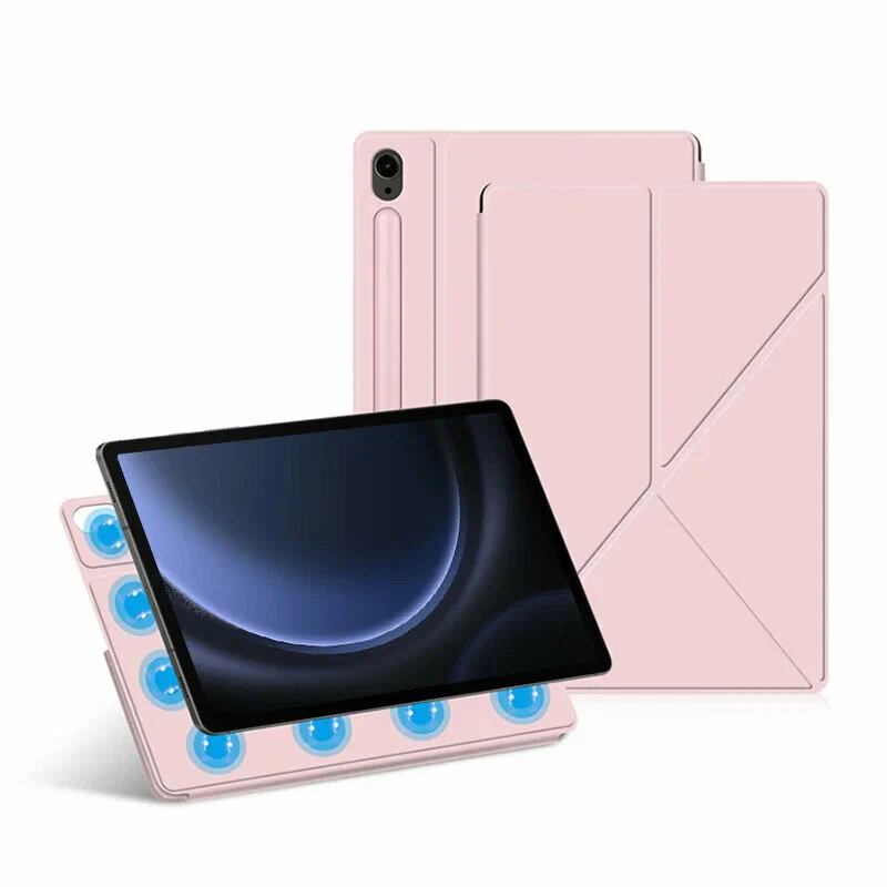 Samsung Tab S9 Ultra & S10 Ultra 14.6" - Magnetic Detachable Multi-Angle Stand Cover Case