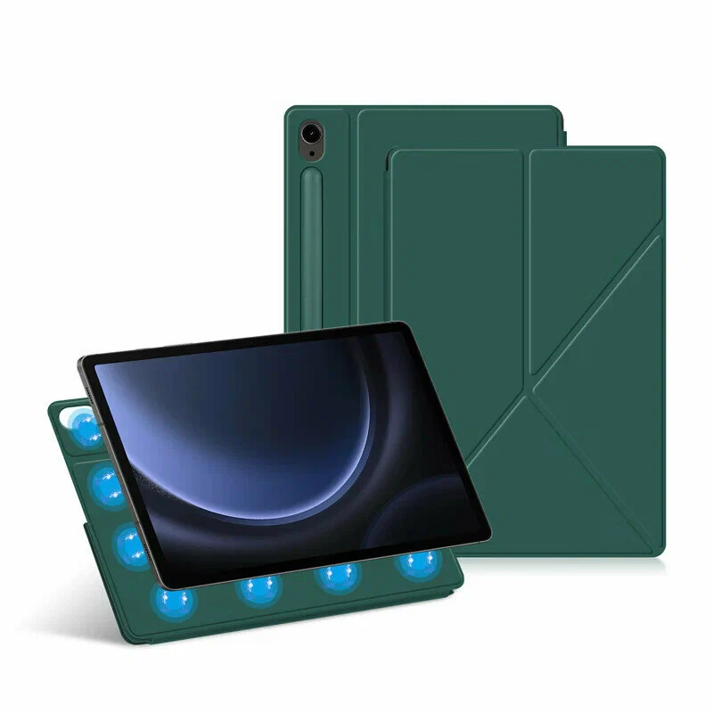 Samsung Tab S9 Ultra & S10 Ultra 14.6" - Magnetic Detachable Multi-Angle Stand Cover Case - Image 5
