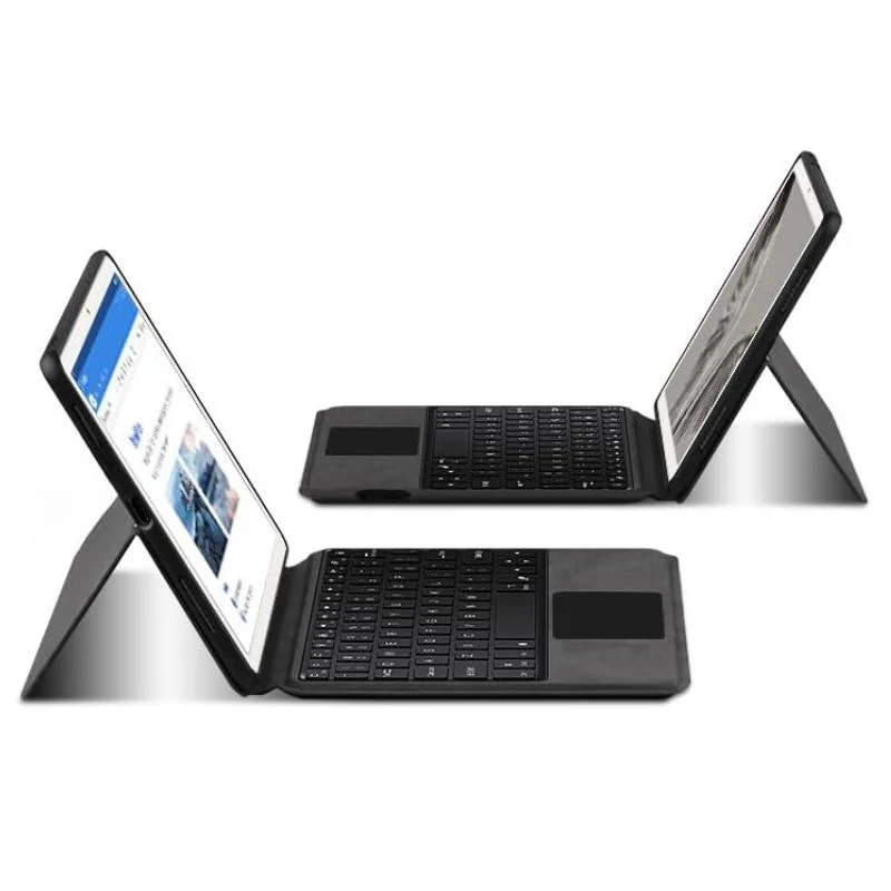 Samsung Galaxy Tab S10 Lite 10.9" (2025) - PU Leather Flip Cover Smart Bluetooth Touch Keyboard Case - Image 3