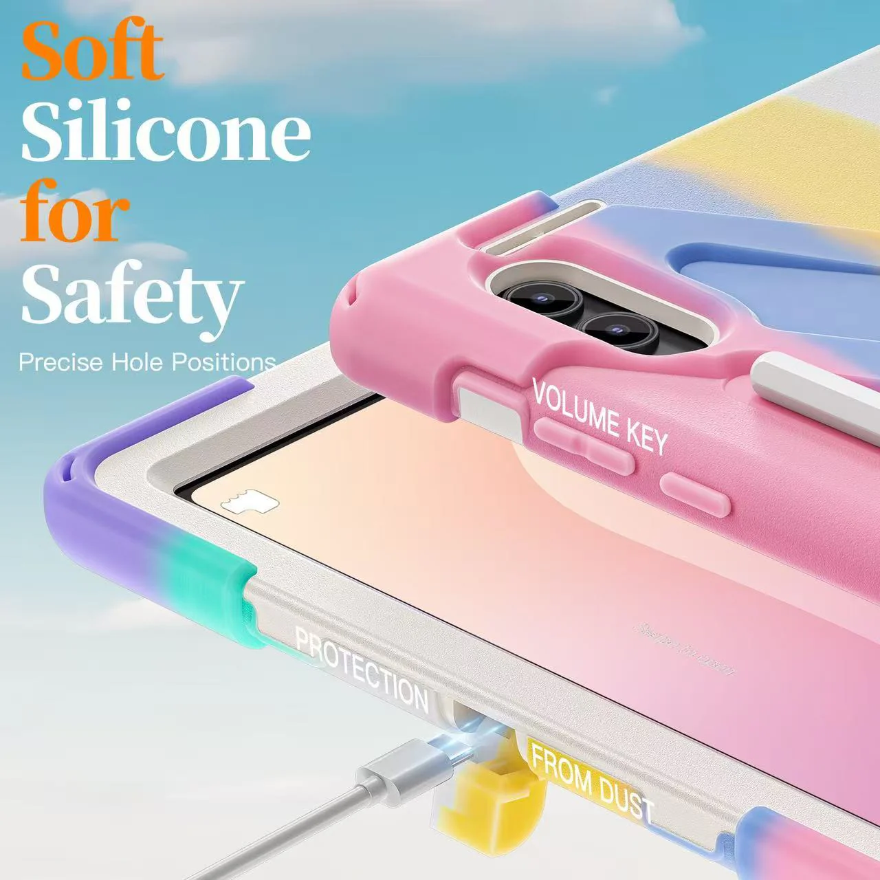 Samsung Galaxy Tab S11 Ultra (2025) 14.6" - Heavy Duty 360 Degree Rotate Stand Hand Strap Case With Shoulder Strap - Image 10