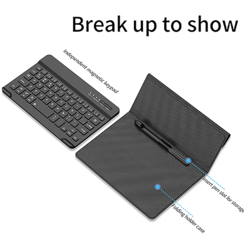 Samsung Galaxy Z Fold 5 (SM-F946)/6 (SM-F956) Folding Wireless Bluetooth Phone Keyboard Case - Image 10