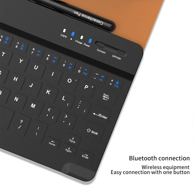 Samsung Galaxy Z Fold 5 (SM-F946)/6 (SM-F956) Folding Wireless Bluetooth Phone Keyboard Case - Image 14