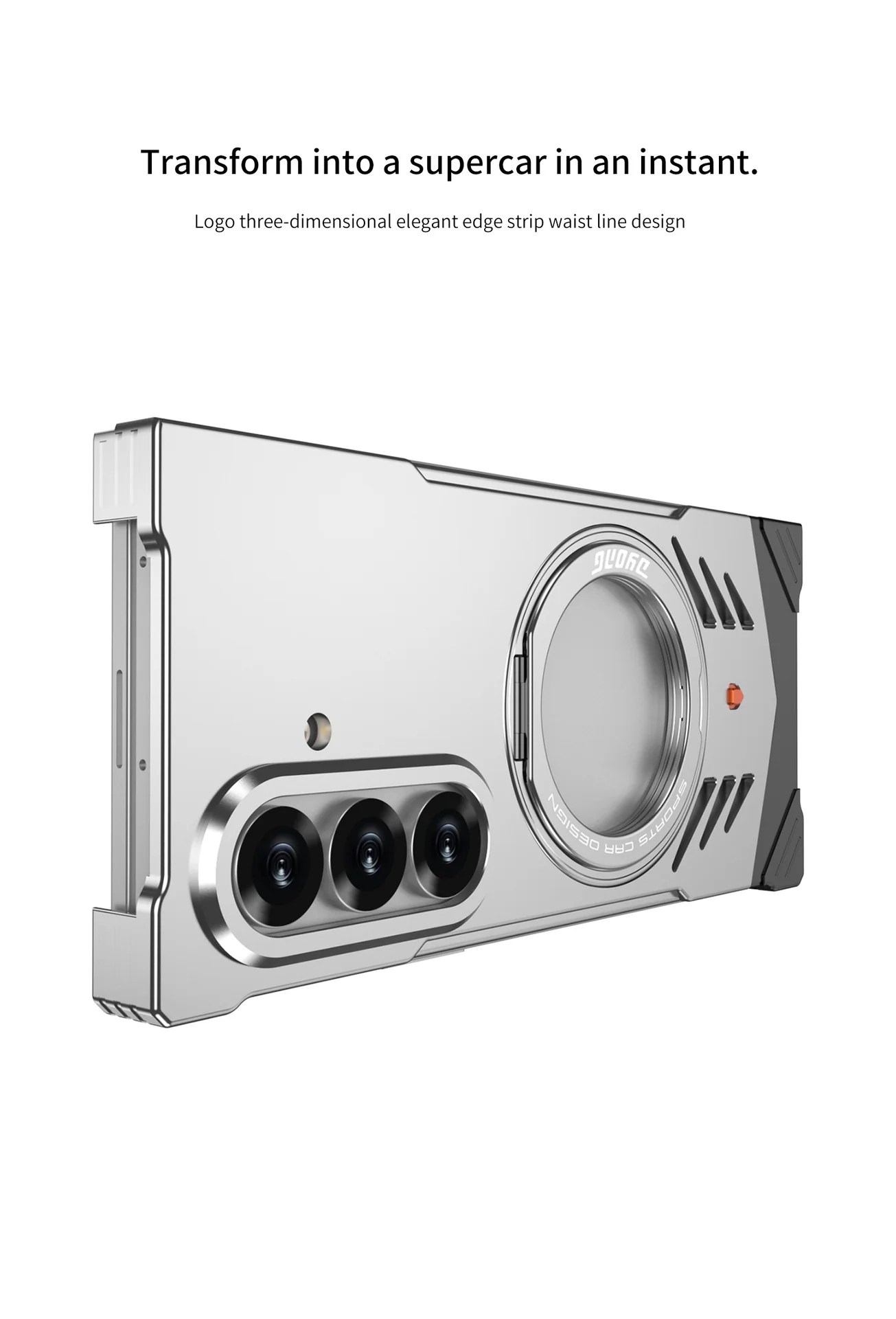 Samsung Galaxy Z Fold7 (SM-F966) - Borderless Aluminum Alloy Leather Snap Metal Case - Image 10