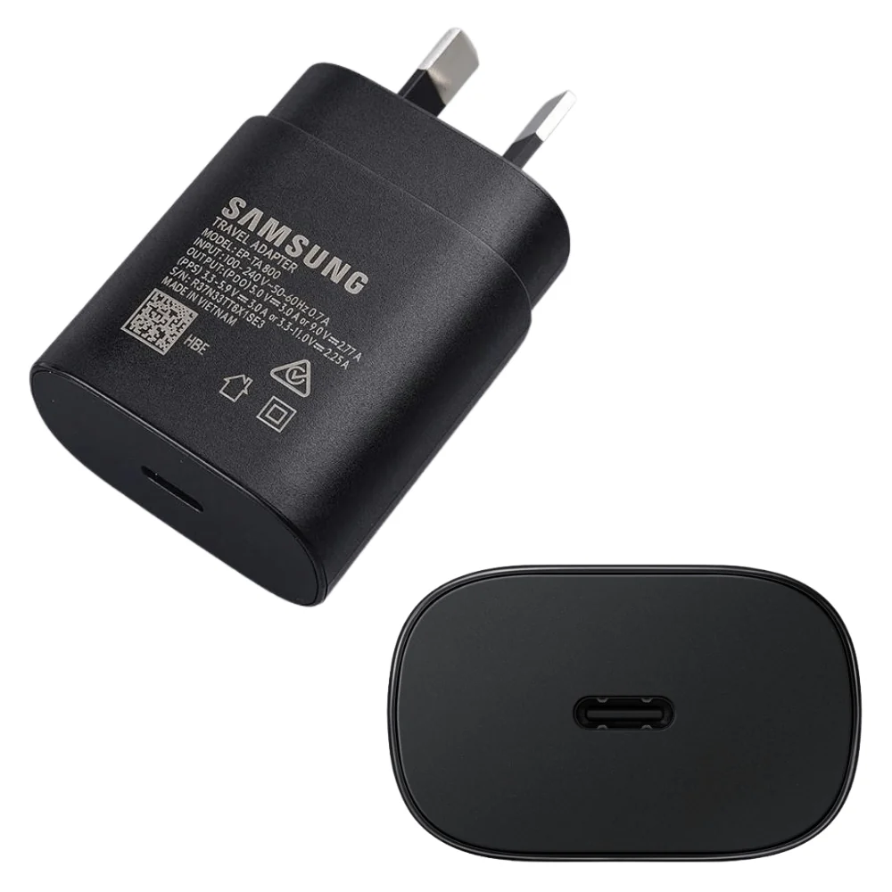 Samsung OEM 25W Fast PD Type-C USB-C Port Wall Charger Travel Power Adapter