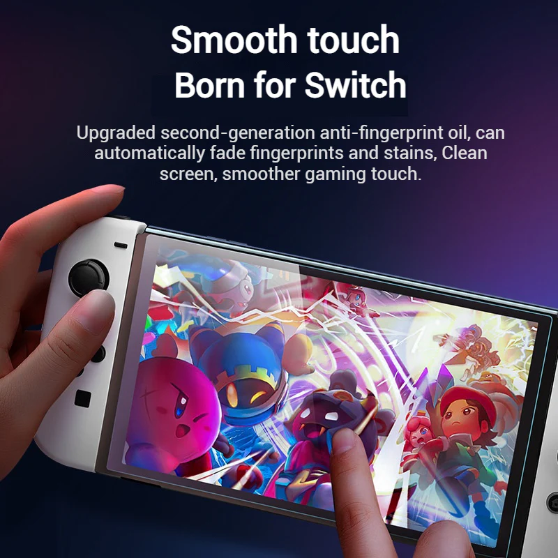 [Self-Installation Kit][HD] Nintendo Switch 2 (2025) - Full Covered 9H Tempered Glass Screen Protective Protector - Image 3