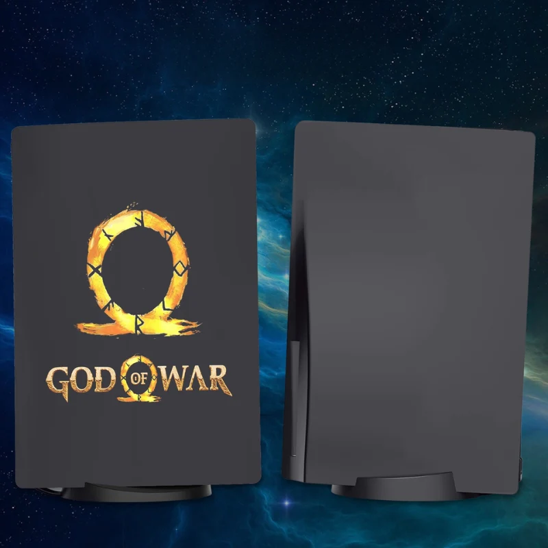 Sony PlayStation 5 PS5 God of War Style Matte DIY Replacement Console Cover – Custom Protective Faceplates - Image 2