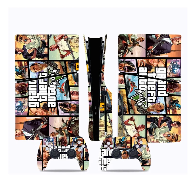 Sony PlayStation PS5 Slim Disc Edition Anime and Gaming Theme Console Skin Sticker – No Residue PVC | Scratch-Resistant Gaming Designs - Image 10