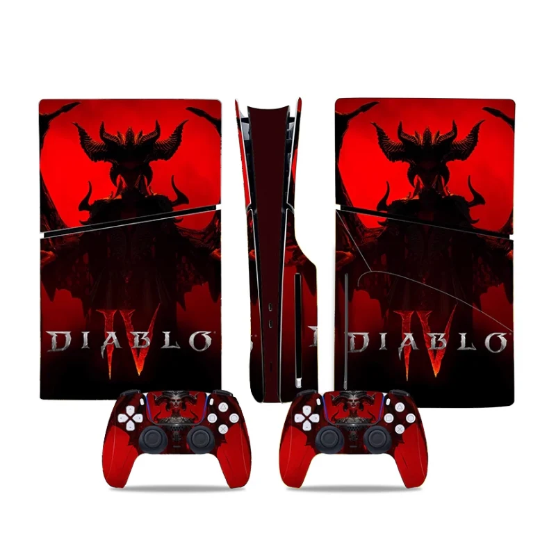 Sony PlayStation PS5 Slim Disc Edition Anime and Gaming Theme Console Skin Sticker – No Residue PVC | Scratch-Resistant Gaming Designs - Image 18