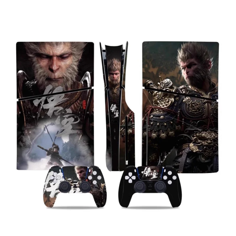 Sony PlayStation PS5 Slim Disc Edition Anime and Gaming Theme Console Skin Sticker – No Residue PVC | Scratch-Resistant Gaming Designs - Image 2