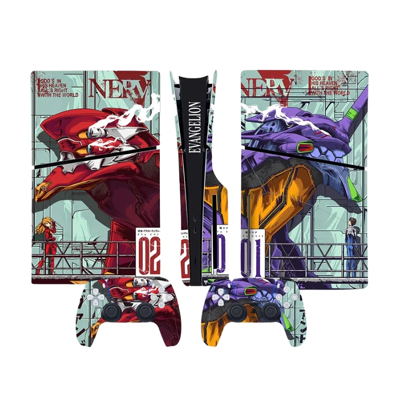 Sony PlayStation PS5 Slim Disc Edition Anime and Gaming Theme Console Skin Sticker – No Residue PVC | Scratch-Resistant Gaming Designs - Image 24