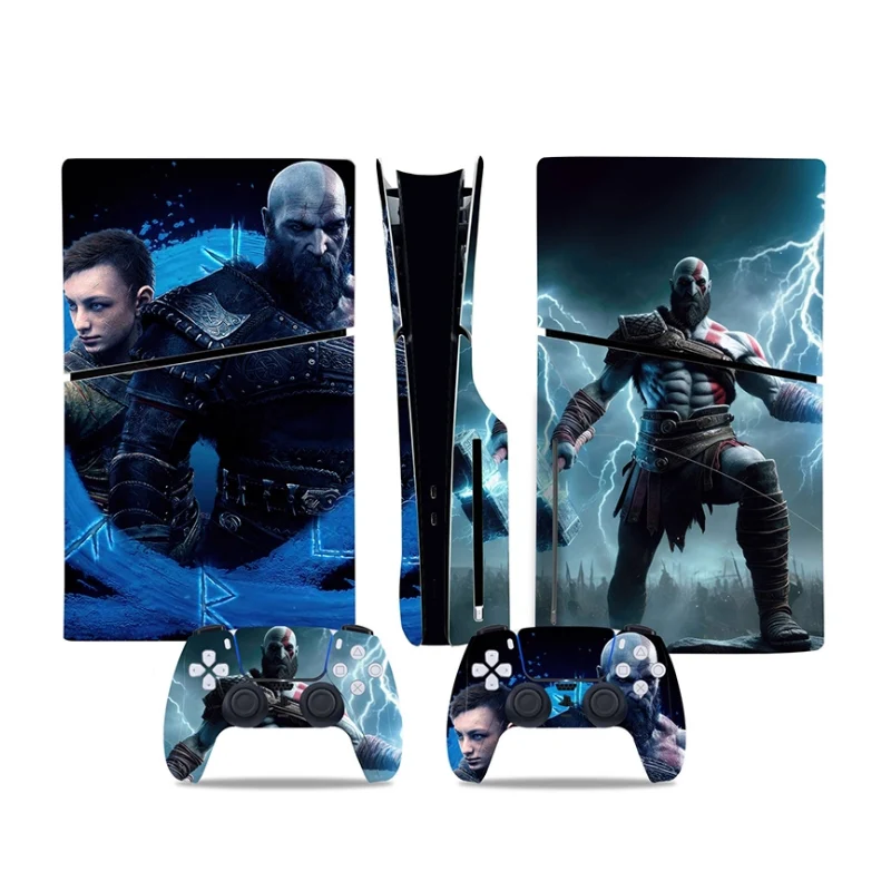 Sony PlayStation PS5 Slim Disc Edition Anime and Gaming Theme Console Skin Sticker – No Residue PVC | Scratch-Resistant Gaming Designs - Image 3